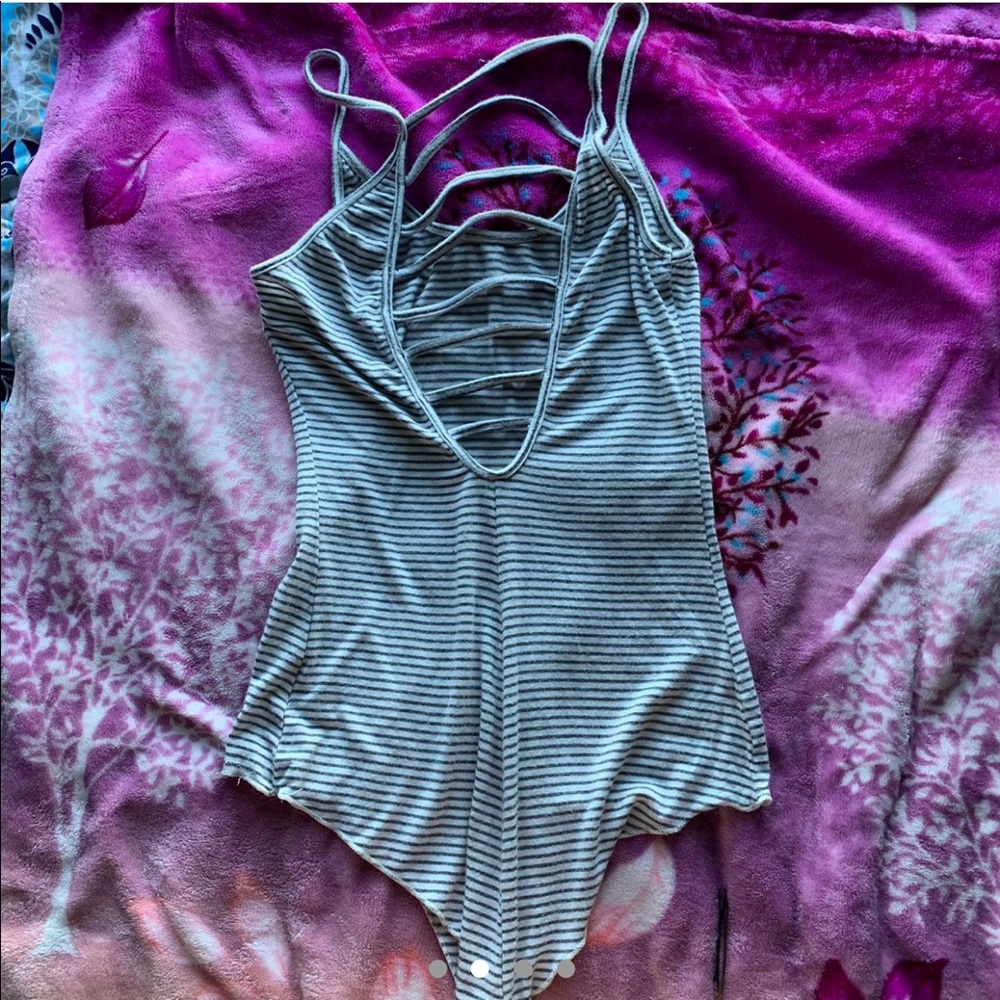 Striped Emma&Sam bodysuit